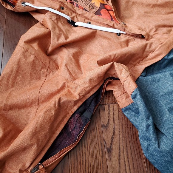 Rhythm Landjager The Gist Series Waterproof Anorak Snowboard Jacket - Picture 5 of 6